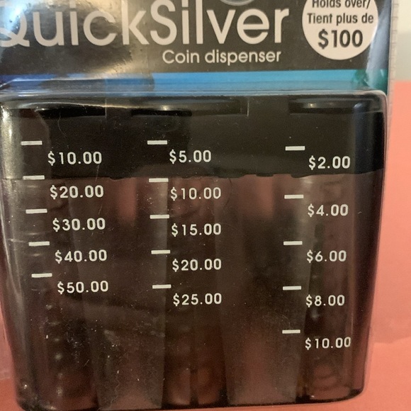 NWOT Quicksilver Coin Dispenser - Picture 3 of 4